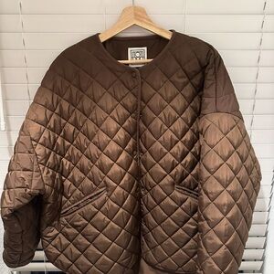 Toteme Brown Quilted Jacket